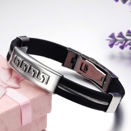 Brazalete De Titanio Para Hombre De Calidad Confiable