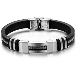 La Reina De La Calidad: Brazalete De Silicona Y Titanio