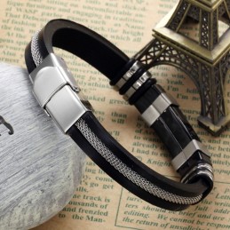 Brazalete De Silicona Y Titanio Con Calidad Y Cantidad Garantizadas