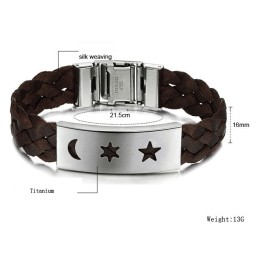 Brazalete De Titanio Para Hombre Fácil De Usar