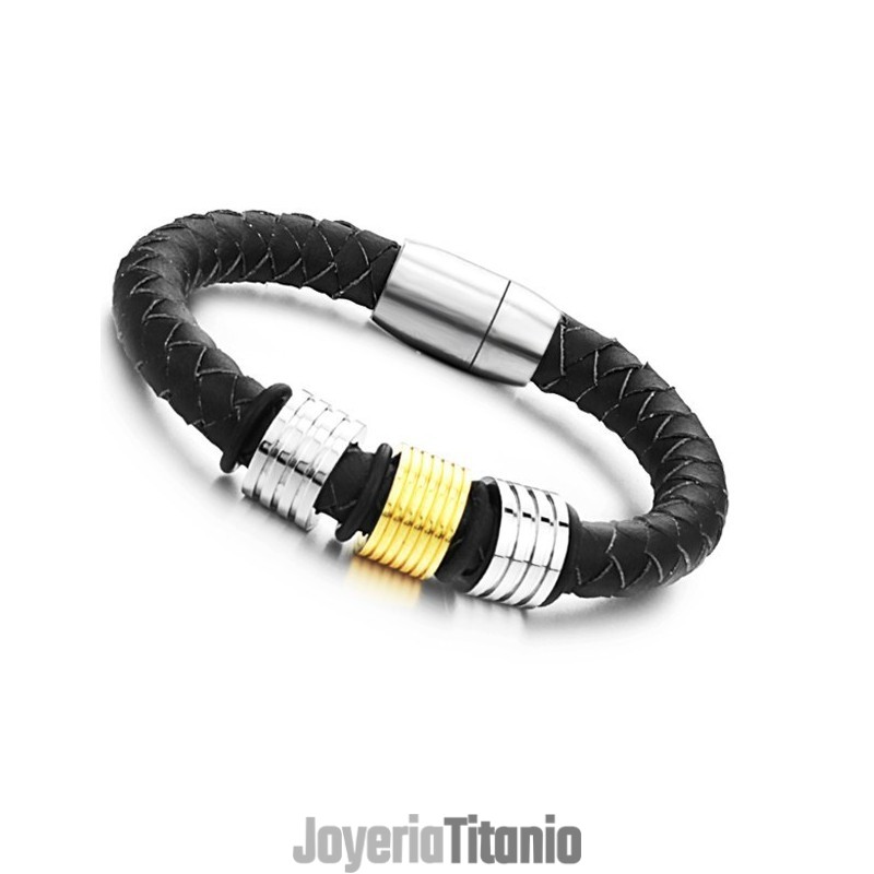 Brazalete De Titanio Para Hombre De Calidad Estable