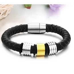 Brazalete De Titanio Para Hombre De Calidad Estable