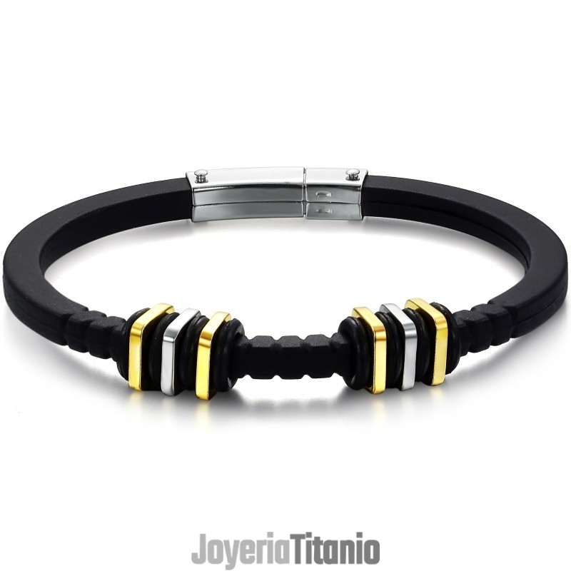 Conocido Por Su Excelente Calidad En Brazaletes De Silicona Y Titanio.