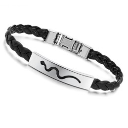 Brazalete De Cuero De Titanio Para Mujer De Reputación Confiable