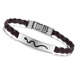 Brazalete De Cuero De Titanio Para Mujer De Reputación Confiable