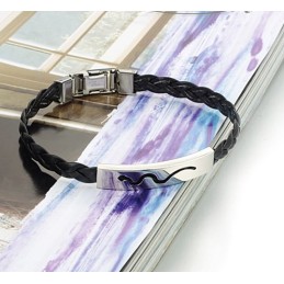 Brazalete De Cuero De Titanio Para Mujer De Reputación Confiable