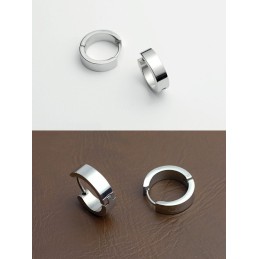 Pendientes De Titanio Para Hombre
