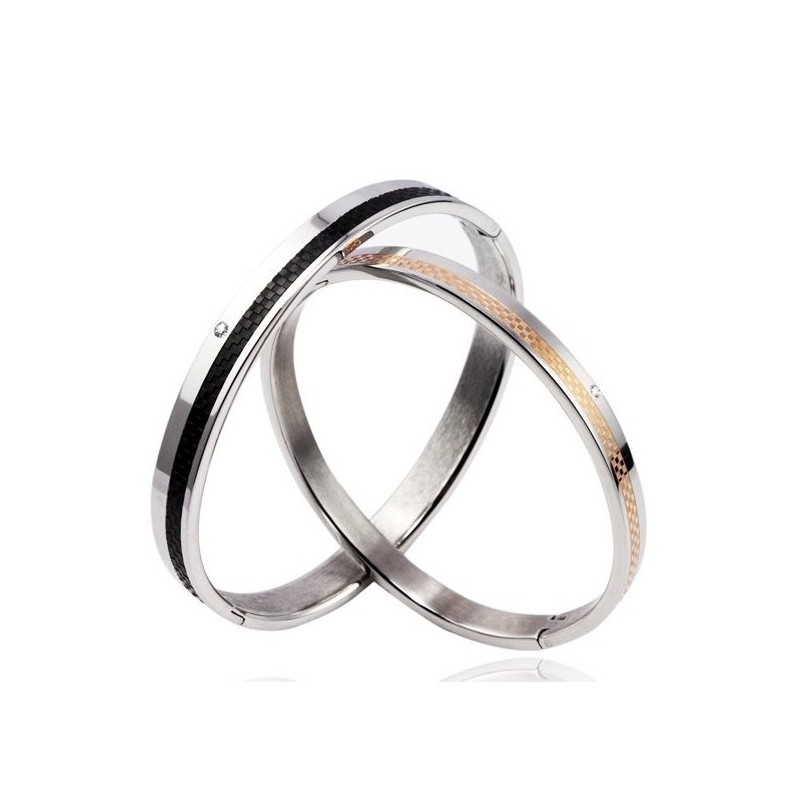 Brazalete De Titanio Duradero Para Amantes Brazalete De Titanio Duradero Para Amantes