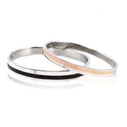 Brazalete De Titanio Duradero Para Amantes