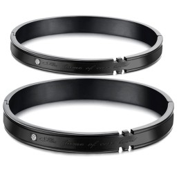 La Reina De La Calidad: Brazalete De Titanio Para Amantes.