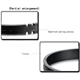 La Reina De La Calidad: Brazalete De Titanio Para Amantes.