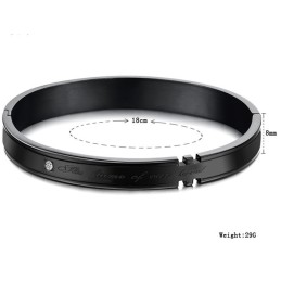 La Reina De La Calidad: Brazalete De Titanio Para Amantes.