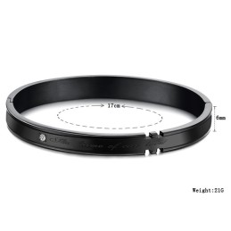 La Reina De La Calidad: Brazalete De Titanio Para Amantes.