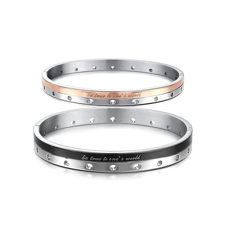 Brazalete De Titanio Completo Con Especificaciones Para Amantes Brazalete De Titanio Completo Con Especificaciones Para Amantes