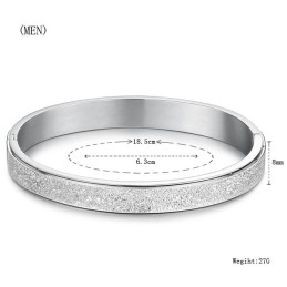 Brazalete De Titanio Exfoliante De Calidad Estable Para Amantes