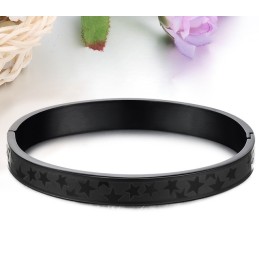 Brazalete De Titanio Queen Of Quality Stars Para Amantes