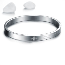 Brazalete De Titanio Para Mujer Que Recibe Cálidos Elogios De Los Clientes