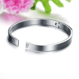Brazalete De Titanio Para Mujer Que Recibe Cálidos Elogios De Los Clientes