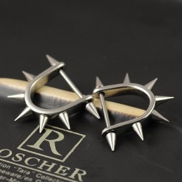 Pendientes De Titanio Para Hombre