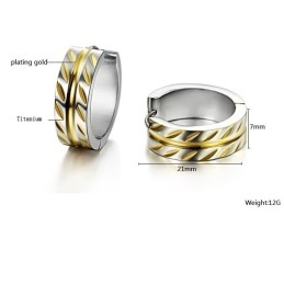 Pendientes De Titanio Con Forma De Hoja De Arce Para Mujer De Buena Reputación