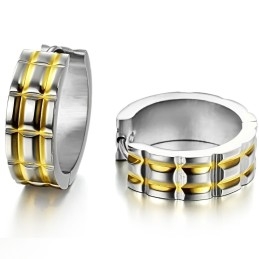 Pendientes De Titanio Unisex De Calidad Estable