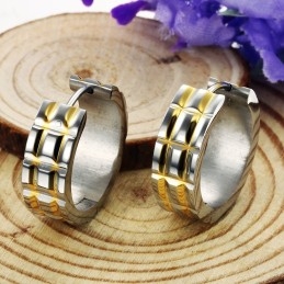 Pendientes De Titanio Unisex De Calidad Estable