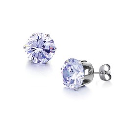 Pendientes De Titanio Con Diamantes De Imitación Para Mujer, Muy Populares En Todo El Mundo.