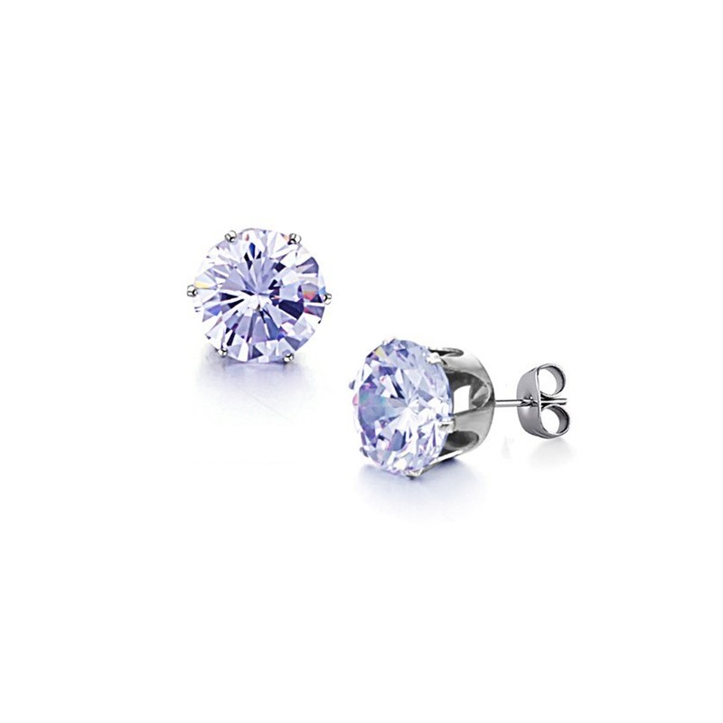 Pendientes De Titanio Con Diamantes De Imitación Para Mujer, Muy Populares En Todo El Mundo.