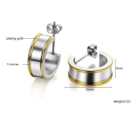 Pendientes De Titanio De Excelente Calidad