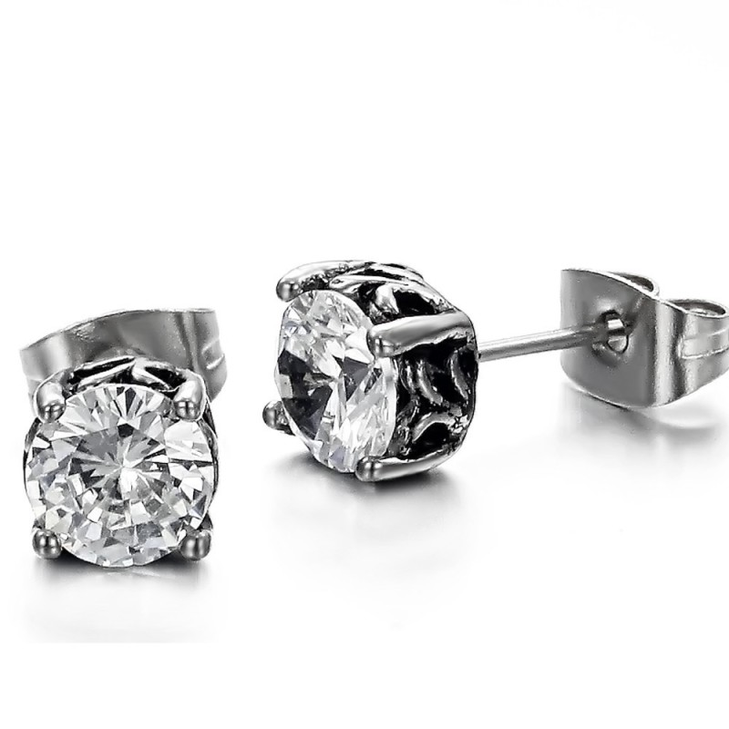 La Reina De Los Pendientes De Titanio Unisex De Calidad Con Diamantes De Imitación