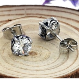 La Reina De Los Pendientes De Titanio Unisex De Calidad Con Diamantes De Imitación