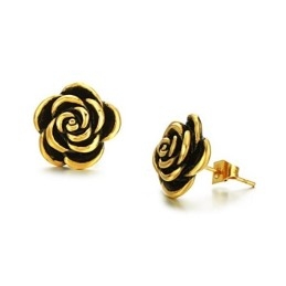 Conocido Por Sus Pendientes De Titanio De Excelente Calidad Con Forma De Flor Femenina.