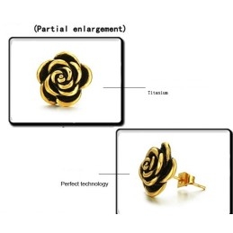 Conocido Por Sus Pendientes De Titanio De Excelente Calidad Con Forma De Flor Femenina.