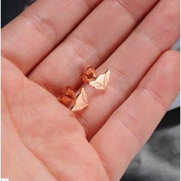 Pendientes De Titanio De Calidad Superior Con Forma De Zorro Para Mujer
