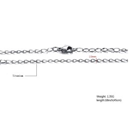 Cadena De Titanio De Reputación Confiable