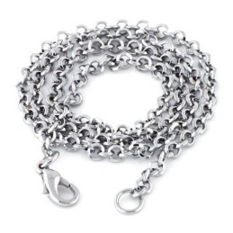Cadena De Titanio Con Hebilla Para Hombre, Calidad Y Cantidad Garantizadas