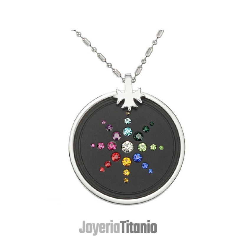 Collar De Titanio Pelelith Con Diamantes, Reconocido Por Su Excelente Calidad Y Salud. Collar De Titanio Pelelith Con Diamantes, Reconocido Por Su Excelente Calidad Y Salud.