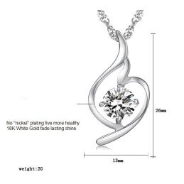 Collar De Titanio Con Baño De Platino Y Diamantes, La Reina De La Moda Femenina De Calidad.