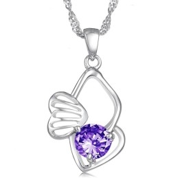 Collar De Titanio Con Baño De Platino, Hipoalergénico Y Duradero Para Mujeres.