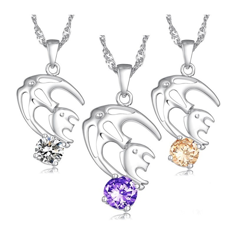 Collar De Titanio Con Baño De Platino Hipoalergénico Para Mujer, Fácil De Usar Collar De Titanio Con Baño De Platino Hipoalergénico Para Mujer, Fácil De Usar