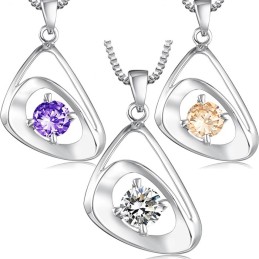 Collar De Titanio Con Baño De Platino Para Mujer, Calidad Y Cantidad Garantizadas
