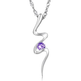Collar De Titanio Con Baño De Platino, Hipoalergénico Y De Calidad Confiable Para Mujeres.