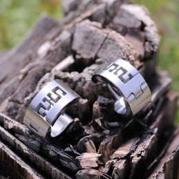 Pendientes De Titanio Para Hombre
