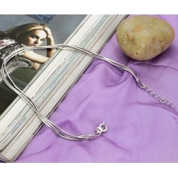 Tobillera De Titanio Con Baño De Platino Y Diseño De Serpiente Para Mujer De Calidad Estable