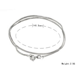 Cadena De Titanio Con Baño De Platino Para Mujer, Calidad Y Cantidad Garantizadas