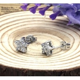 Reconocidos Por Sus Pendientes De Titanio Con Baño De Platino Y Diamantes Hipoalergénicos De Excelente Calidad Para Mujeres.