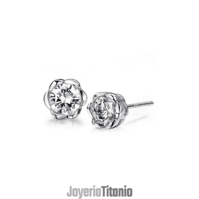 Pendientes De Titanio Con Baño De Platino De Alta Calidad Y Antialérgicos Para Mujer. Pendientes De Titanio Con Baño De Platino De Alta Calidad Y Antialérgicos Para Mujer.