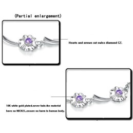 Pulsera De Titanio Con Baño De Platino Para Mujer, Con Calidad Y Cantidad Garantizadas