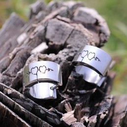 Pendientes De Titanio Para Hombre