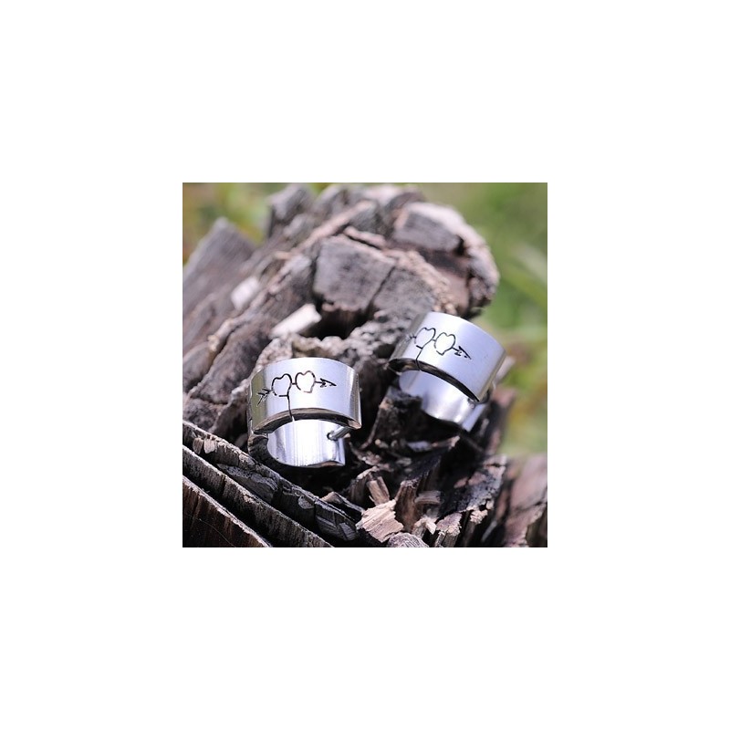 Pendientes De Titanio Para Hombre